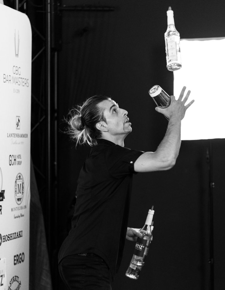 Alexander De Leo während seiner Show