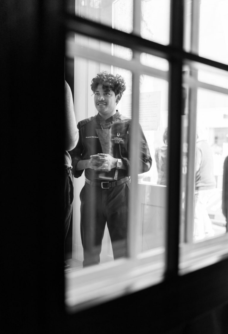 Antonio Martinez während eines Interviews mit den Lübecker Nachrichten