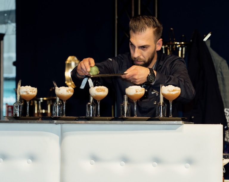 Nuredin Bytci während seines Auftritts