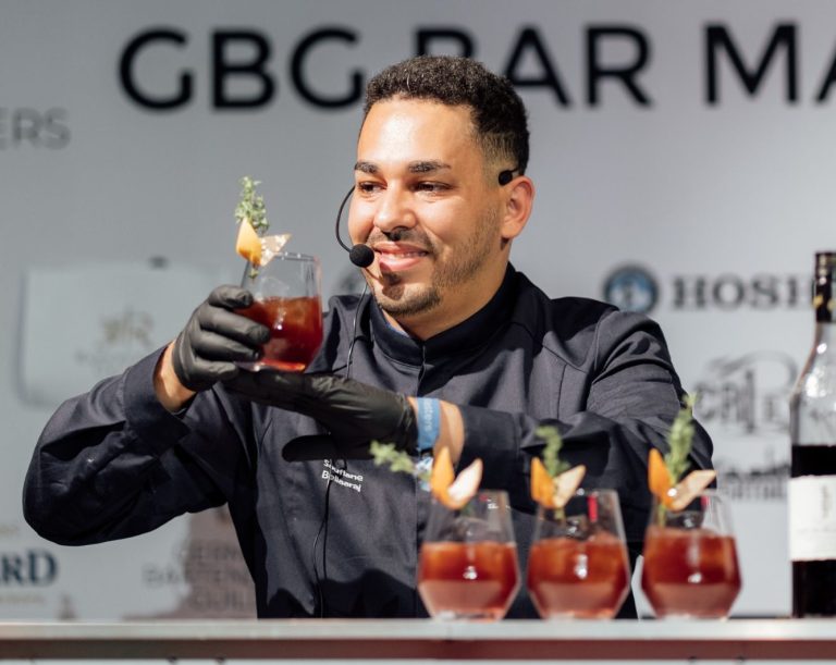 Soufiane Belaaraj während seines Auftritts