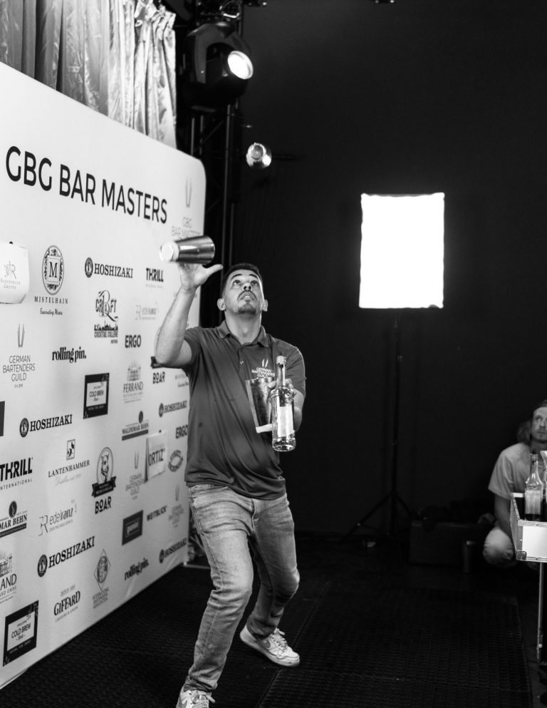 Soufiane Belaaraj während seiner Show